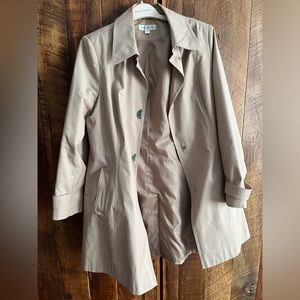 Tan trenchcoat